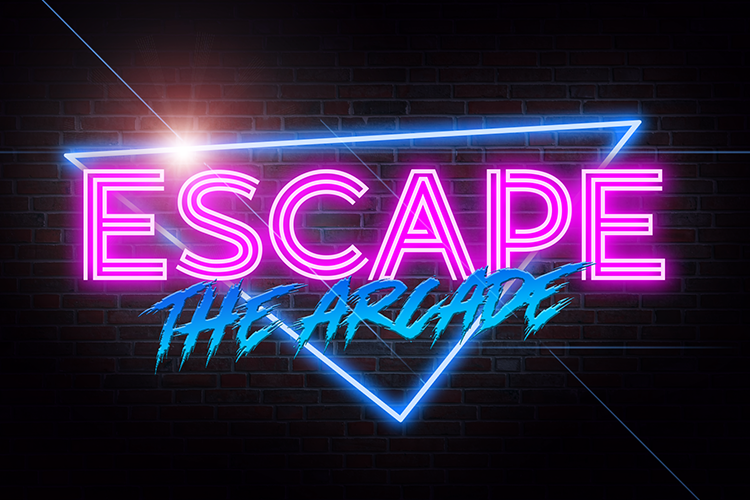 Escape The Arcade Logo on a Brick Wall